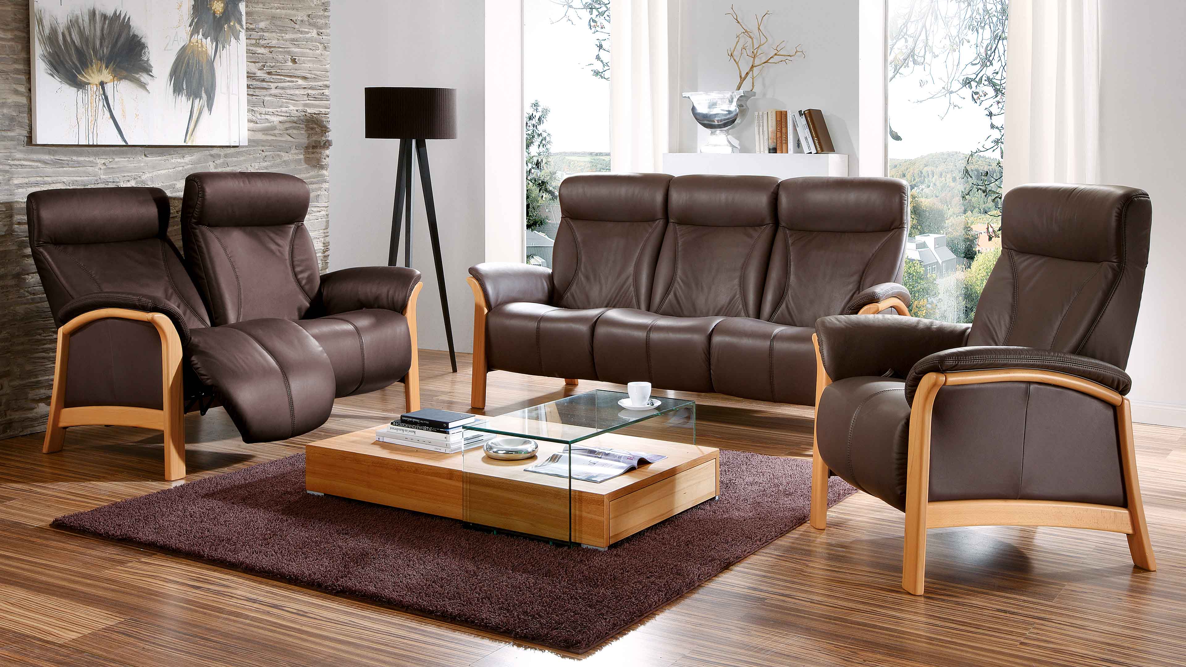 3-Sitzer und 2-Sitzer mit Cumuly Fu...